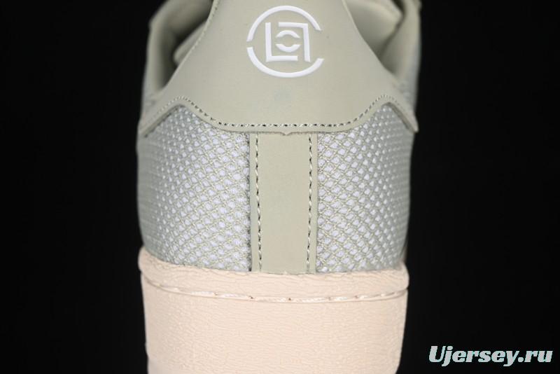 Adidas Clot Superstar Shell Toe Casual Sneakers with Serrated Design - IH3643