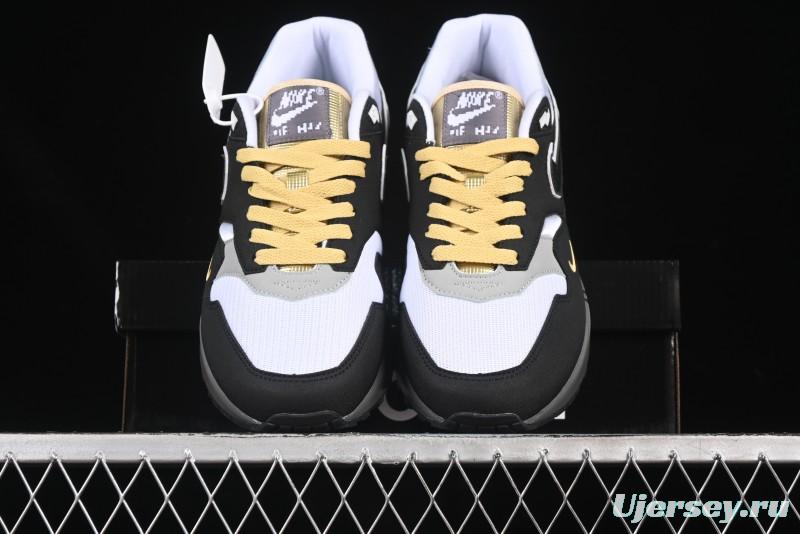 Nike Air Max 1 Retro Running Shoes with Half-Sole Air Cushion - IB9898-001