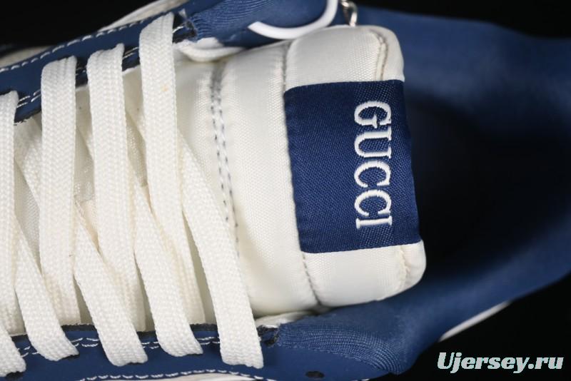 Nike Air Force 1'07 Low Gucci Collaboration Navy Blue Casual Sneakers - KK1988-085