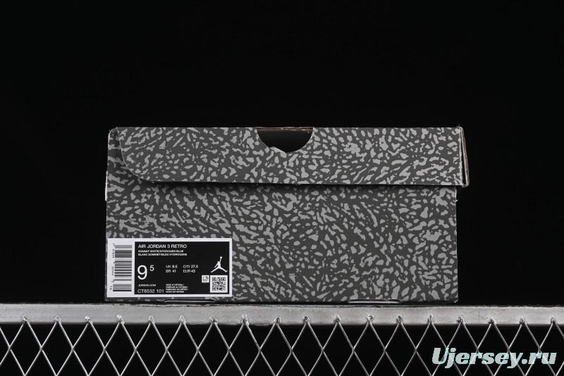 Nike Air Jordan 3 Retro Lucky Shorts Basketball Shoes - CT8532-101