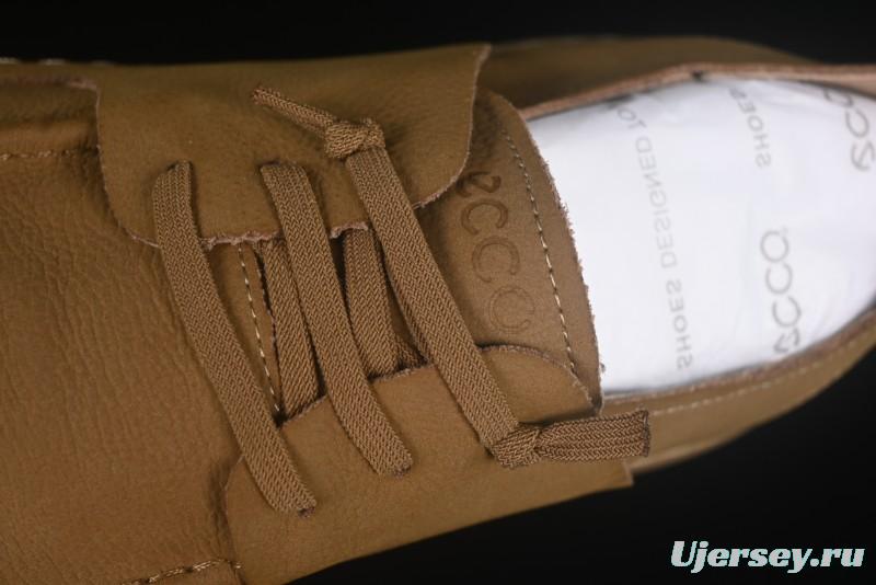 ECCO AT.KOLLEKTIVE Unisex Slip-On Kangaroo Leather Casual Shoes with Norwegian Welt Construction - 63673101002