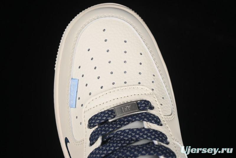 Nike Air Force 1 '07 Low Supreme Collaboration Dual-Tone Blue Label Casual Sneakers - XS1958-565