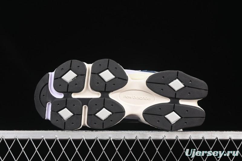 New Balance NB9060 Series Retro Casual Running Shoes with ABZORB Cushioning Technology - U9060LBB