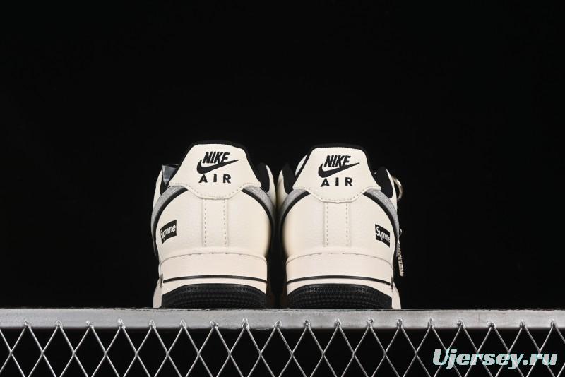 Nike Air Force 1 '07 Low Supreme Collaboration Shadow Swoosh Casual Sneakers - XX3168-149