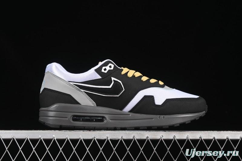 Nike Air Max 1 Retro Running Shoes with Half-Sole Air Cushion - IB9898-001