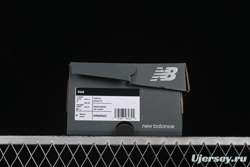 New Balance NB9060 Series Retro Casual Running Shoes with ABZORB Cushioning - U9060GEC