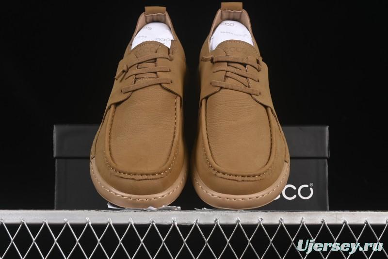 ECCO AT.KOLLEKTIVE Unisex Slip-On Kangaroo Leather Casual Shoes with Norwegian Welt Construction - 63673101002