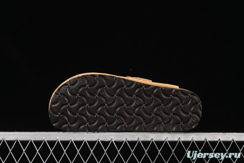 Birkenstock Arizona Soft Footbed Sandals with Suede Leather and Lambswool Lining - G.D4