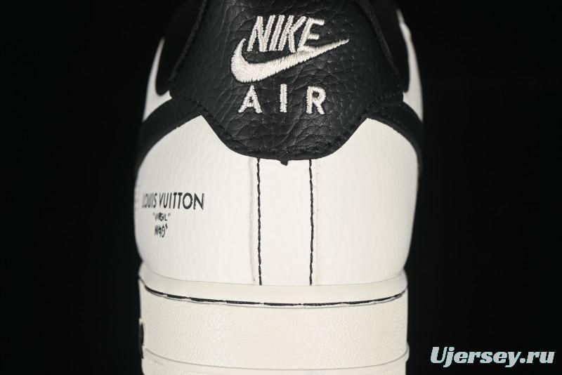 Nike Air Force 1 '07 Low LV Collaboration Cream Black Casual Sneakers - BZ6808-103