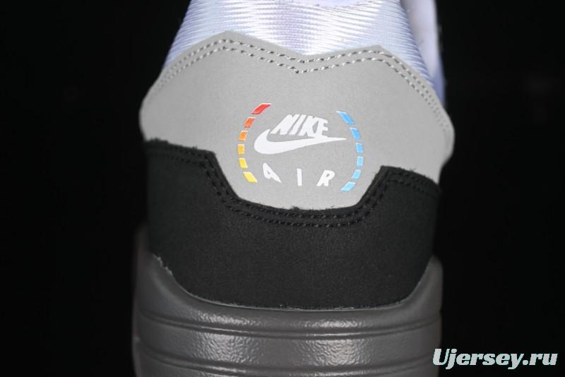 Nike Air Max 1 Retro Running Shoes with Half-Sole Air Cushion - IB9898-001