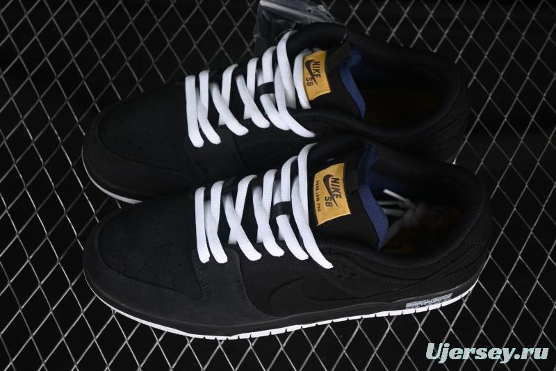 Nike SB Dunk Low Pro ISO Black Gum Rubber SB Low-Top Skateboarding Shoes - CD2563-006