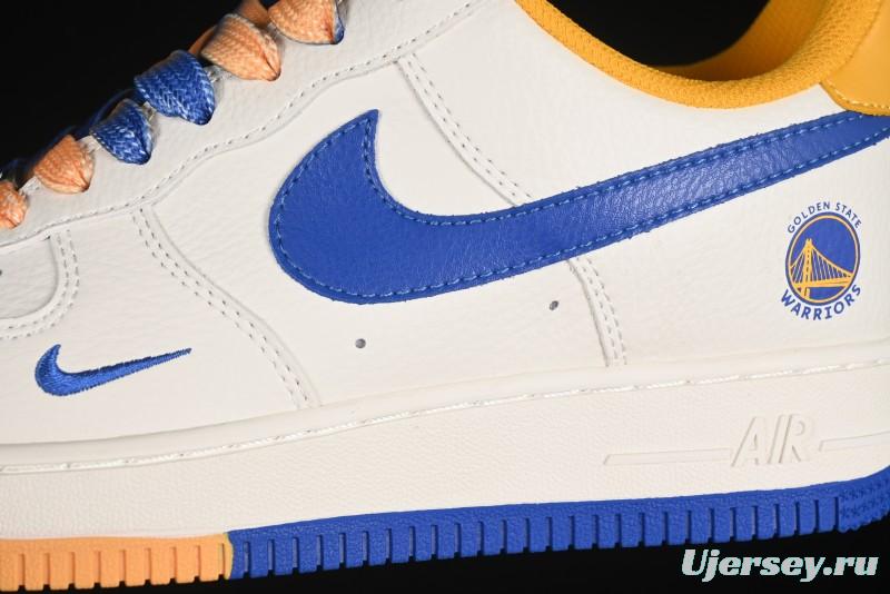 Nike Air Force 1 '07 Low NBA Collaboration Golden State Warriors Casual Sneakers - CS5288-005