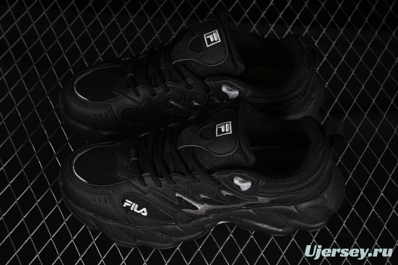 Fila Fusion Fern 2.0 Retro Chunky Sneakers with 3CM Thickened Platform Sole - F12M511101FBD