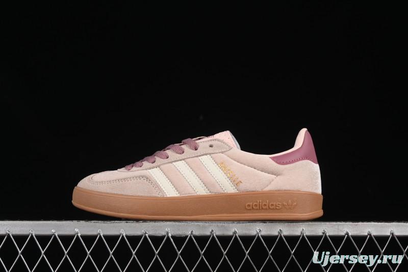Adidas Originals Gazelle Indoor JR0232 Retro Casual Slip-Resistant Wear-Resistant Low-Top Skate Shoes - JR0232