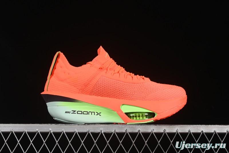 Nike Zoom VaporFly Next 3% Prototype Super Marathon Running Shoes with Dual Airzoom Cushion and ZoomX Foam - FD8315-600