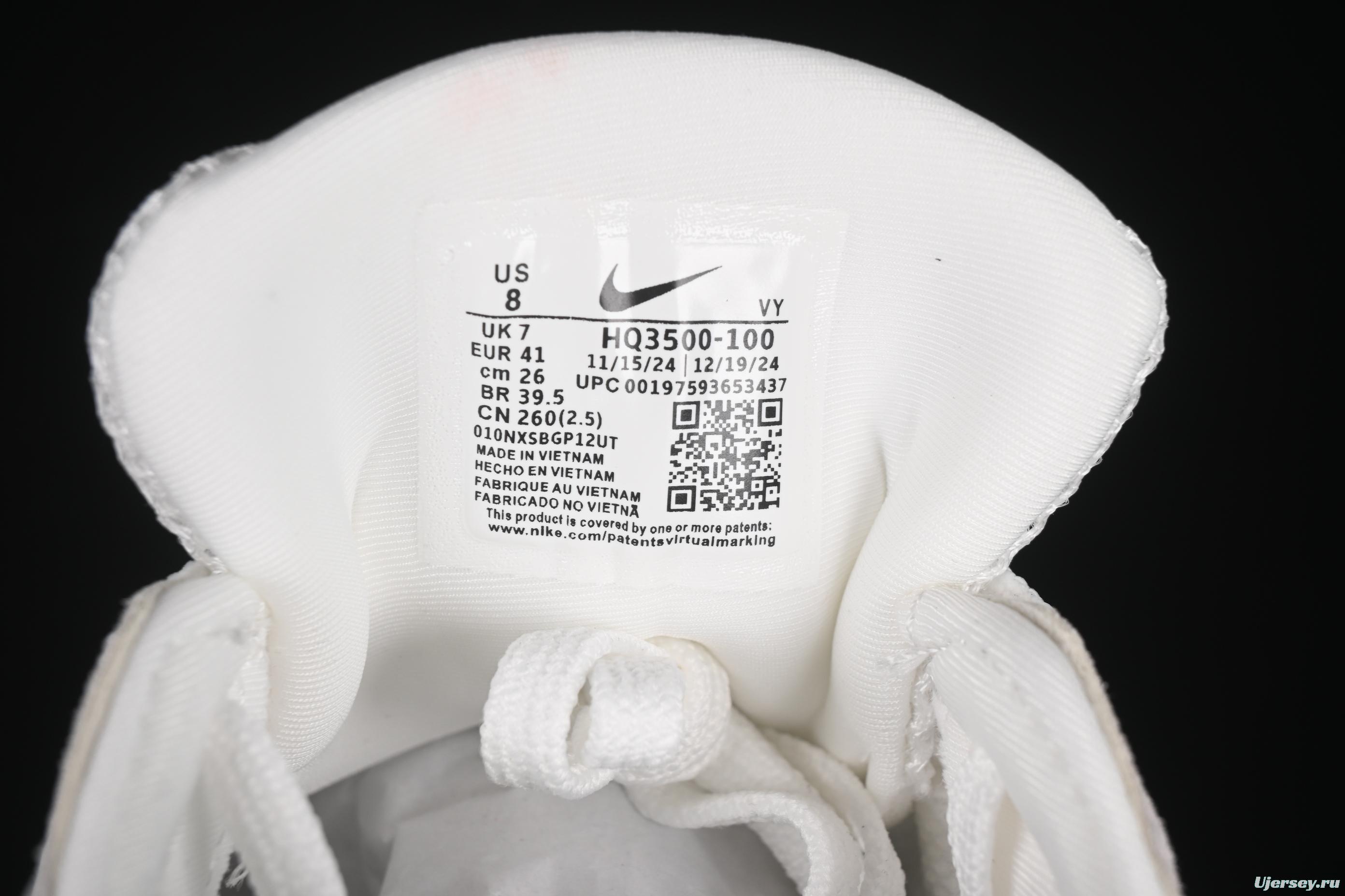 Nike Runtekk V2K Run Cushioned Anti-Slip Retro Low-Top Running Shoes - HQ3500-100