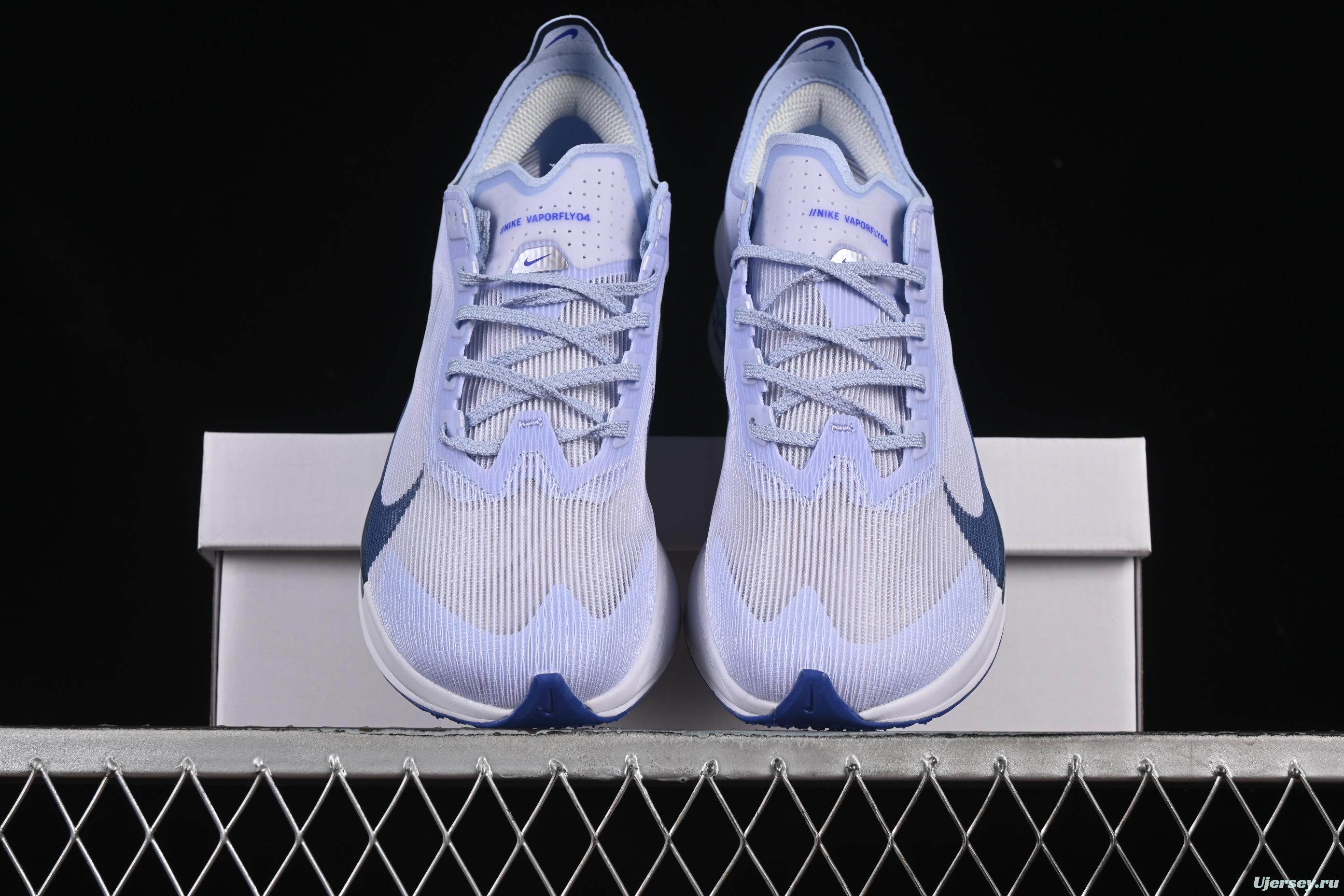 Nike ZoomX Vaporfly NEXT% 4 Marathon Series Road Racing Ultra-Light Cushion Running Shoes - HF6414-001