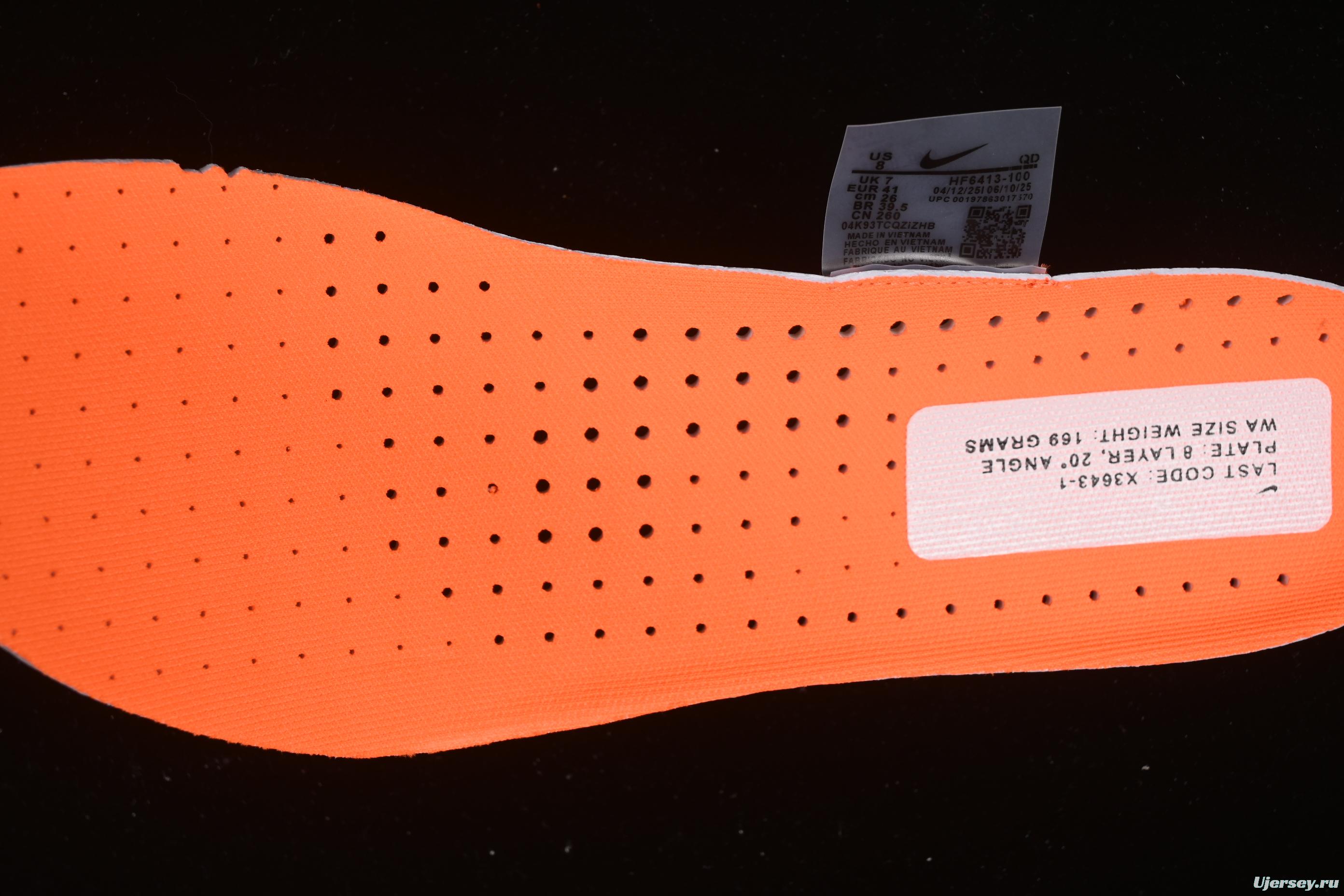 Nike ZoomX Vaporfly NEXT% 4 Marathon Series Road Racing Ultra-Light Cushion Running Shoes - HF6413-100