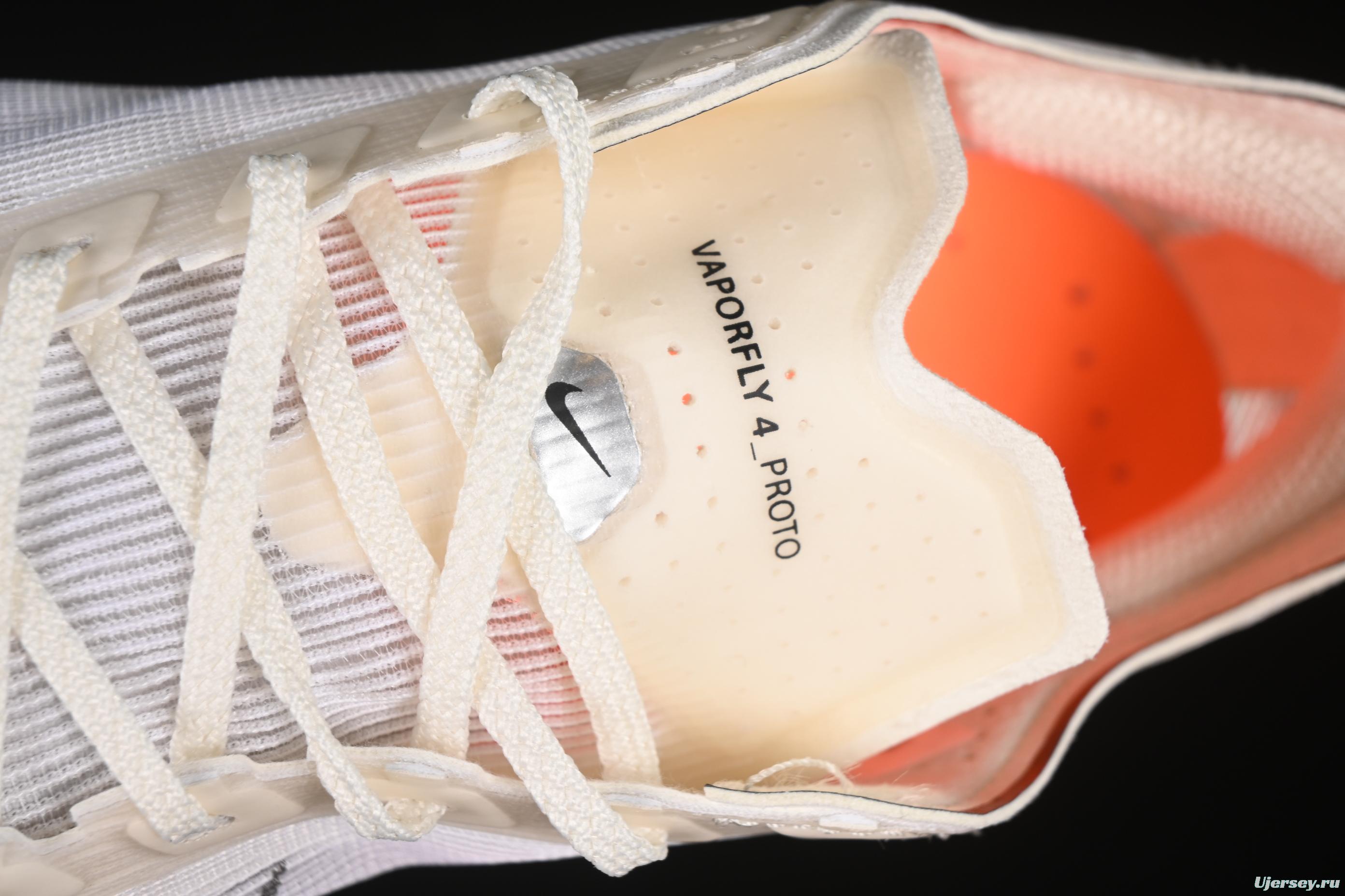 Nike ZoomX Vaporfly NEXT% 4 Marathon Series Road Racing Ultra-Light Cushion Running Shoes - HF6413-100