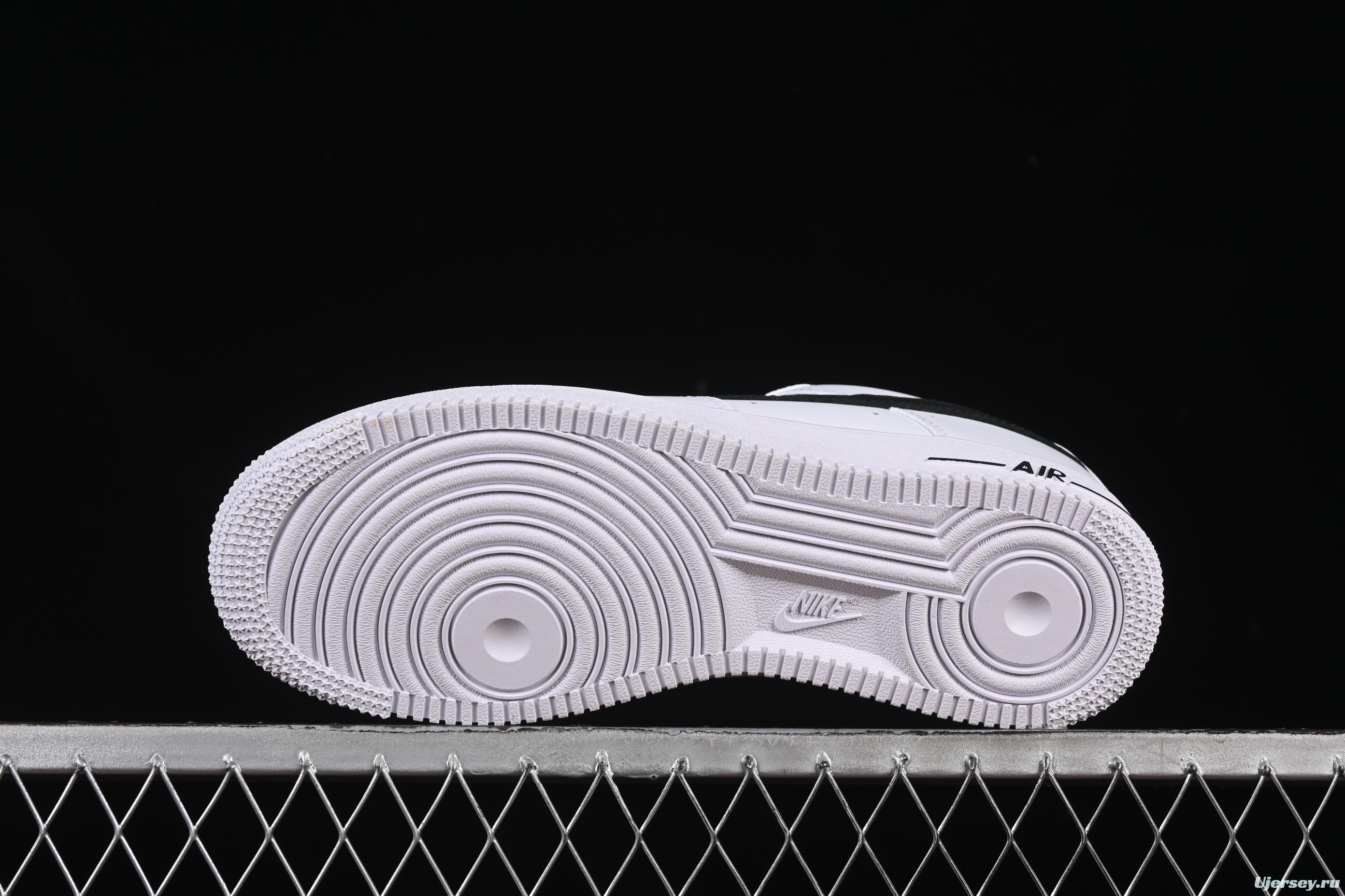 Nike Air Force 1 '07 Low White Black Hemp Casual Sneakers - ZH0316-072