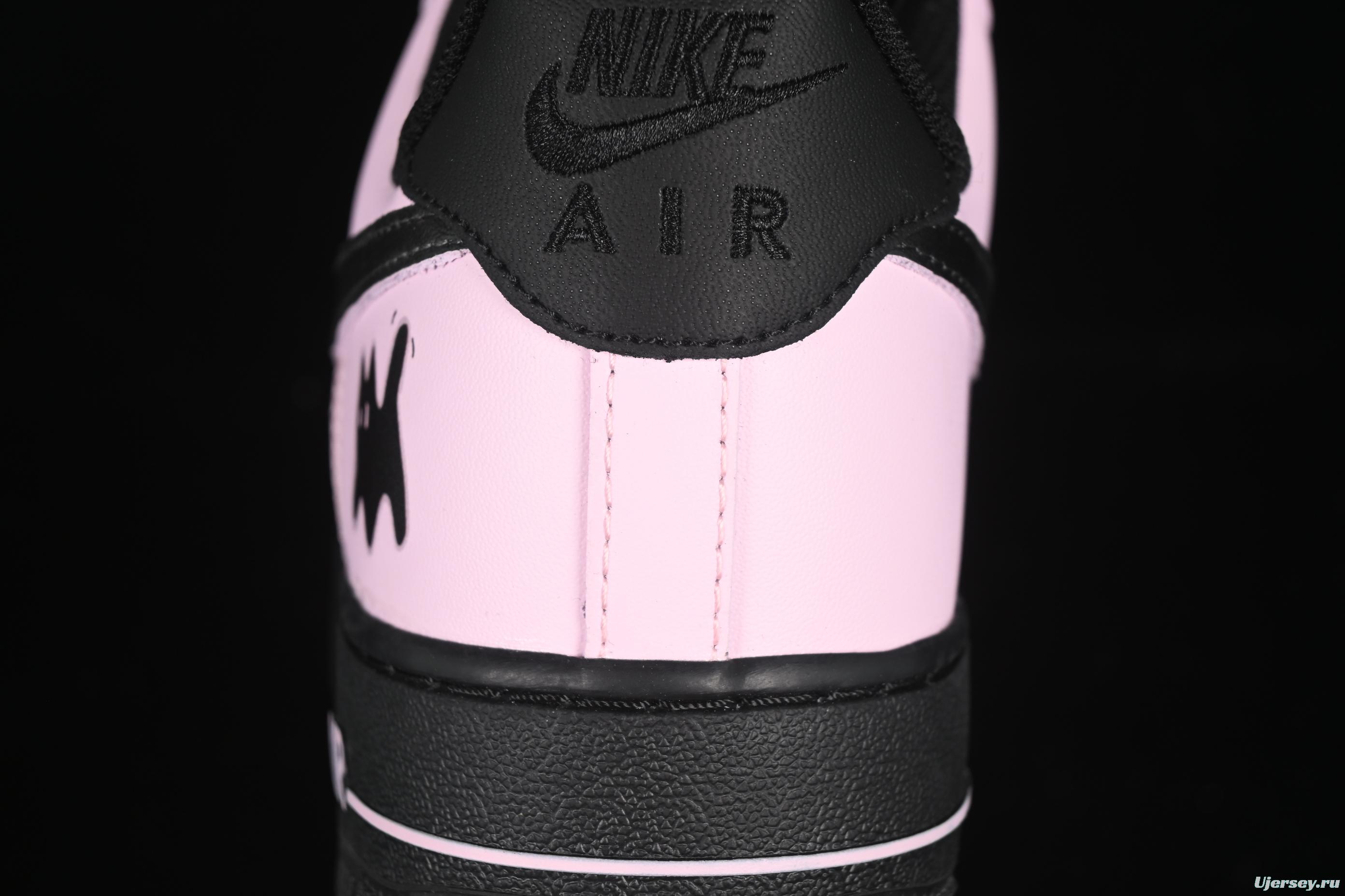 Nike Air Force 1'07 Low Casual Sneakers with Sweet Kitty Anime Theme - ZH0316-080