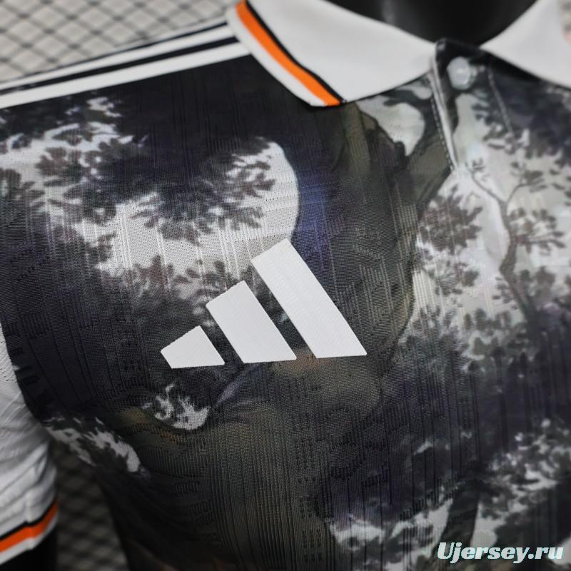 Player Version 2025 Japan White with Dragon Ball Nature Scene Jersey