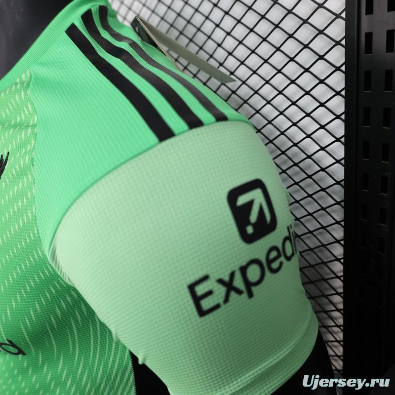 Player Version 25/26 Liverpool Green Goalkeeper Jersey