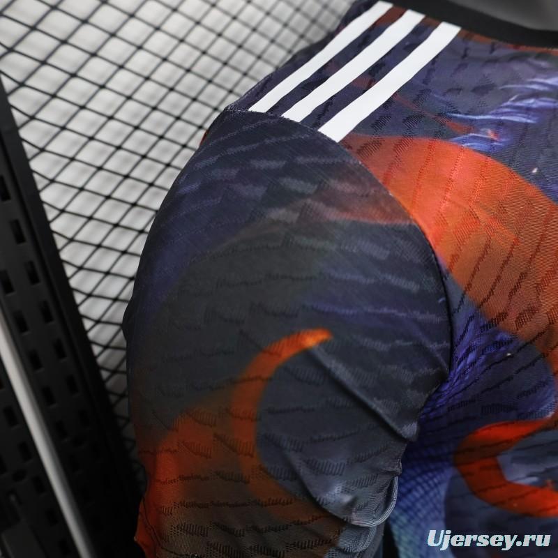 Player Version 2025 Japan Purple with Anime NAZHAI Graphic Jersey