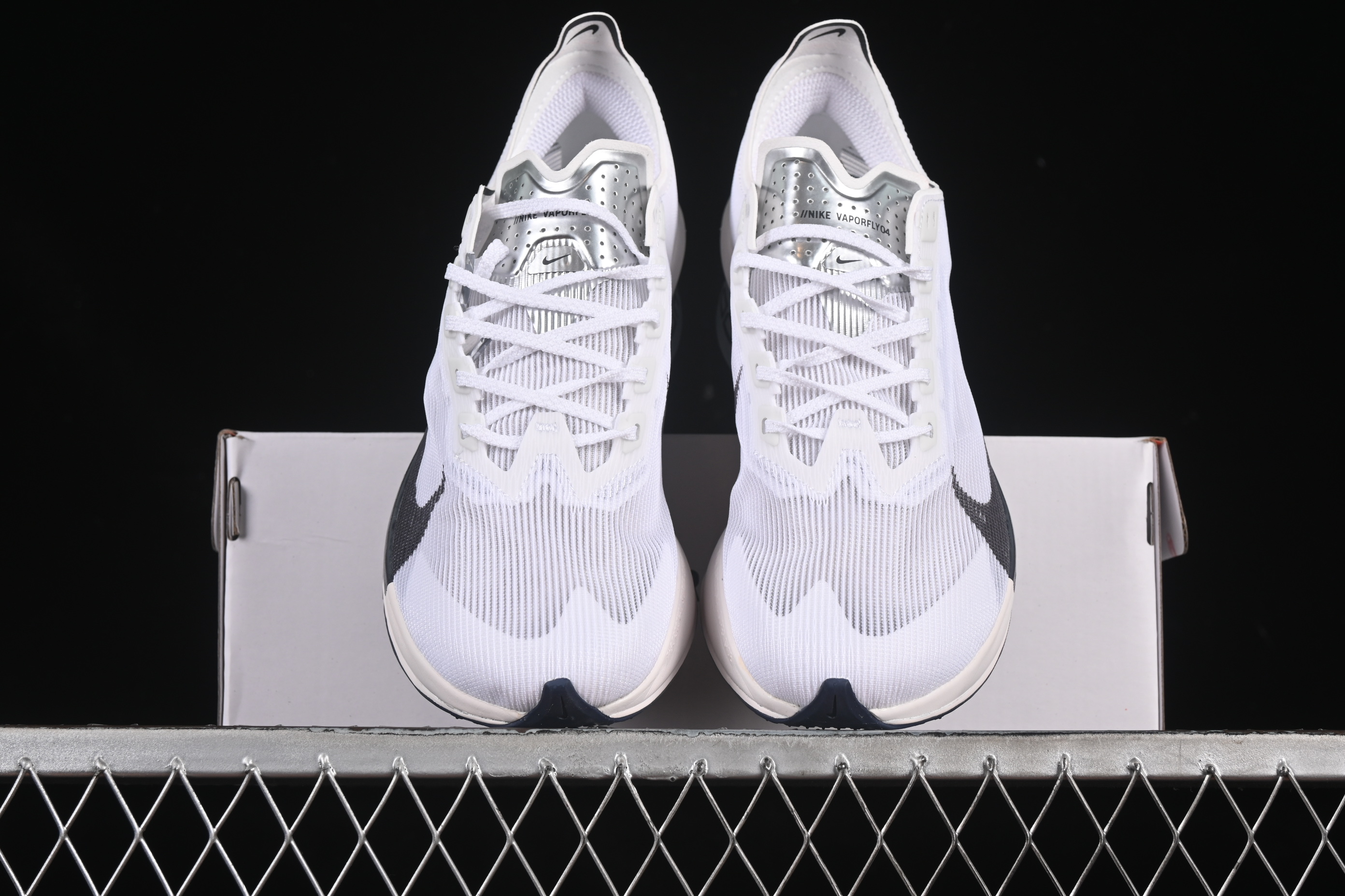 Nike ZoomX Vaporfly NEXT% 4 Marathon Series Road Racing Ultra-Light Cushion Running Shoes - HF6414-100