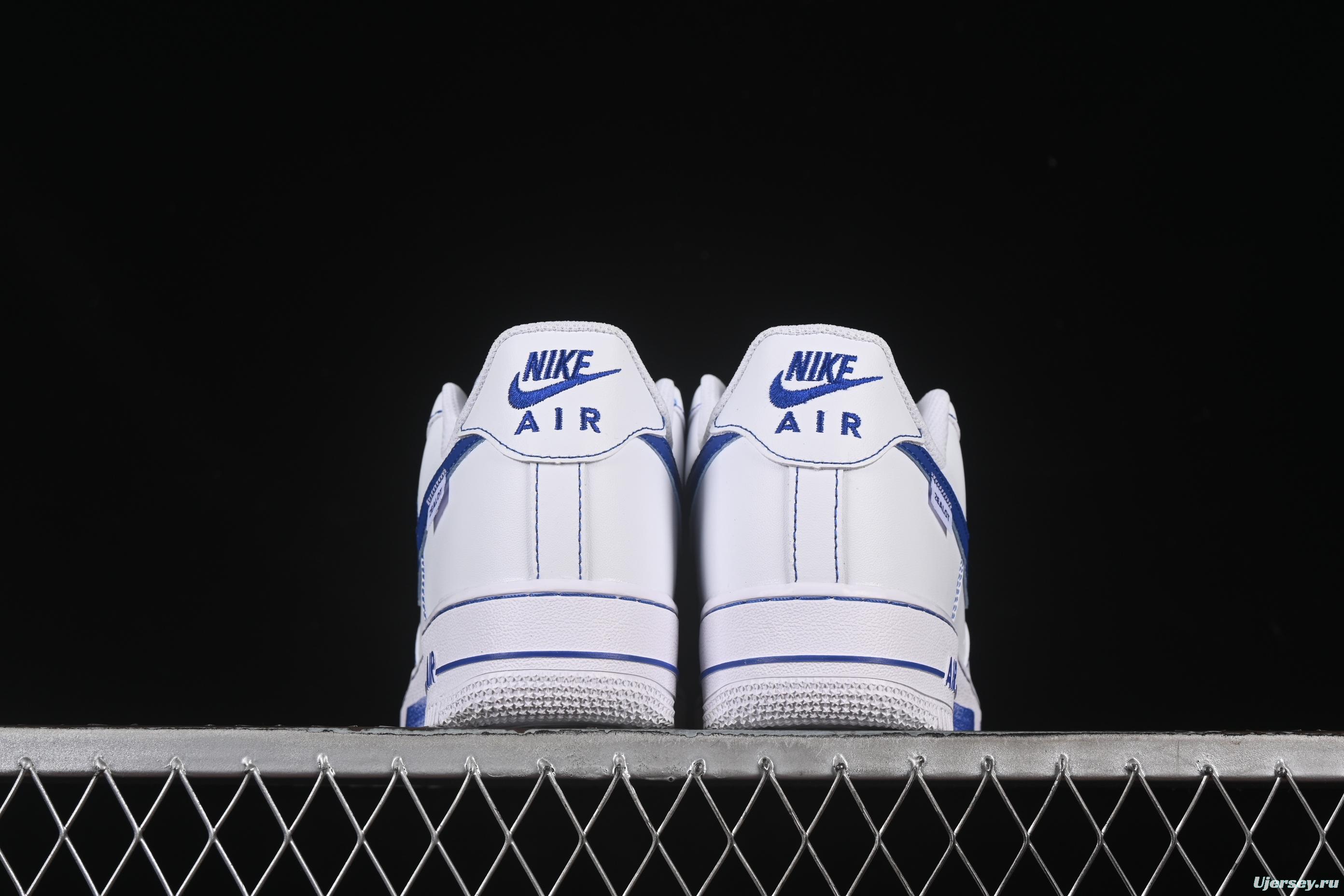 Nike Air Force 1'07 Low Casual Sneakers in Blue Ocean - ZH0316-083
