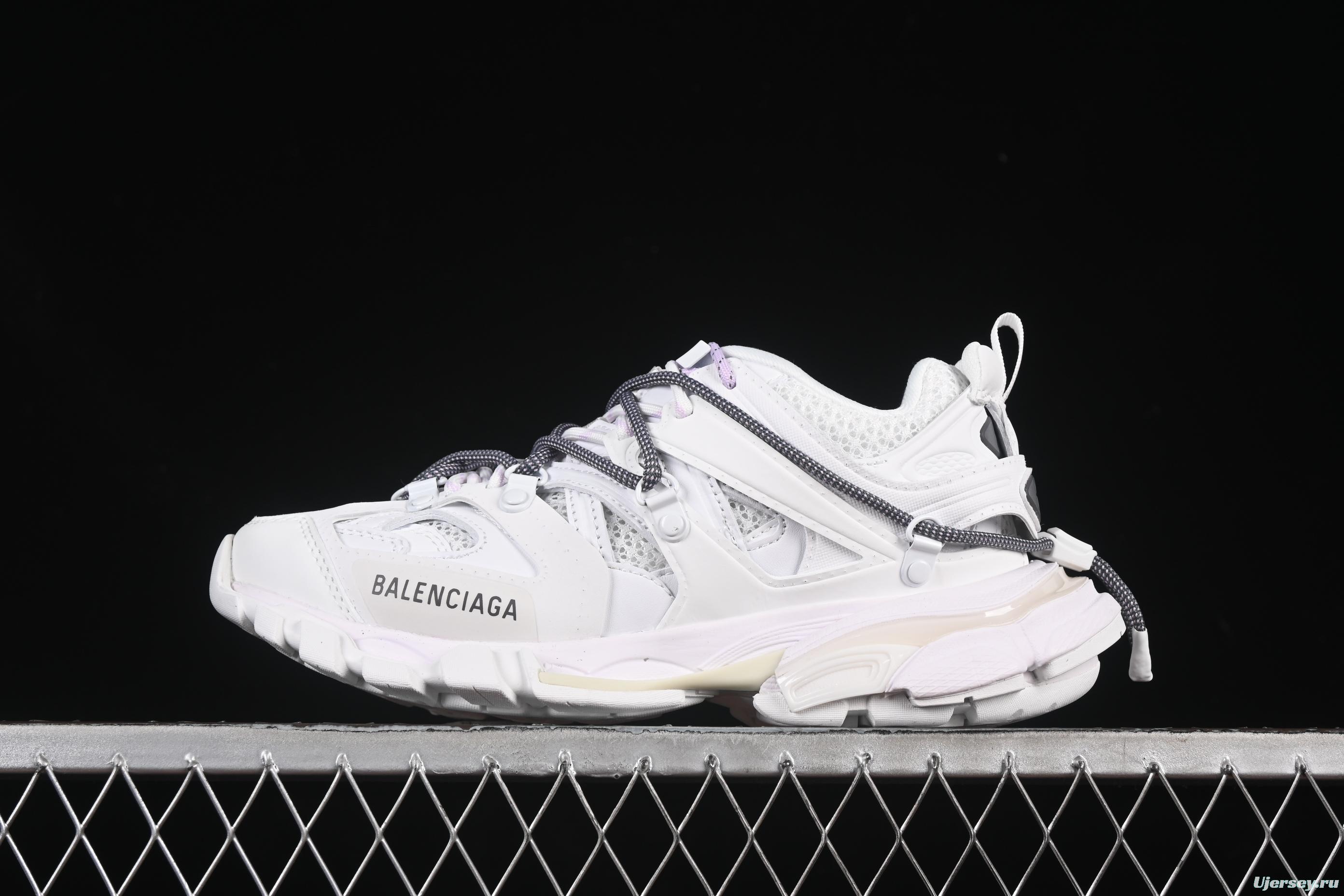 Balenciaga Track Sneaker Tess with Transparent Heel Strap - WTRHK9050