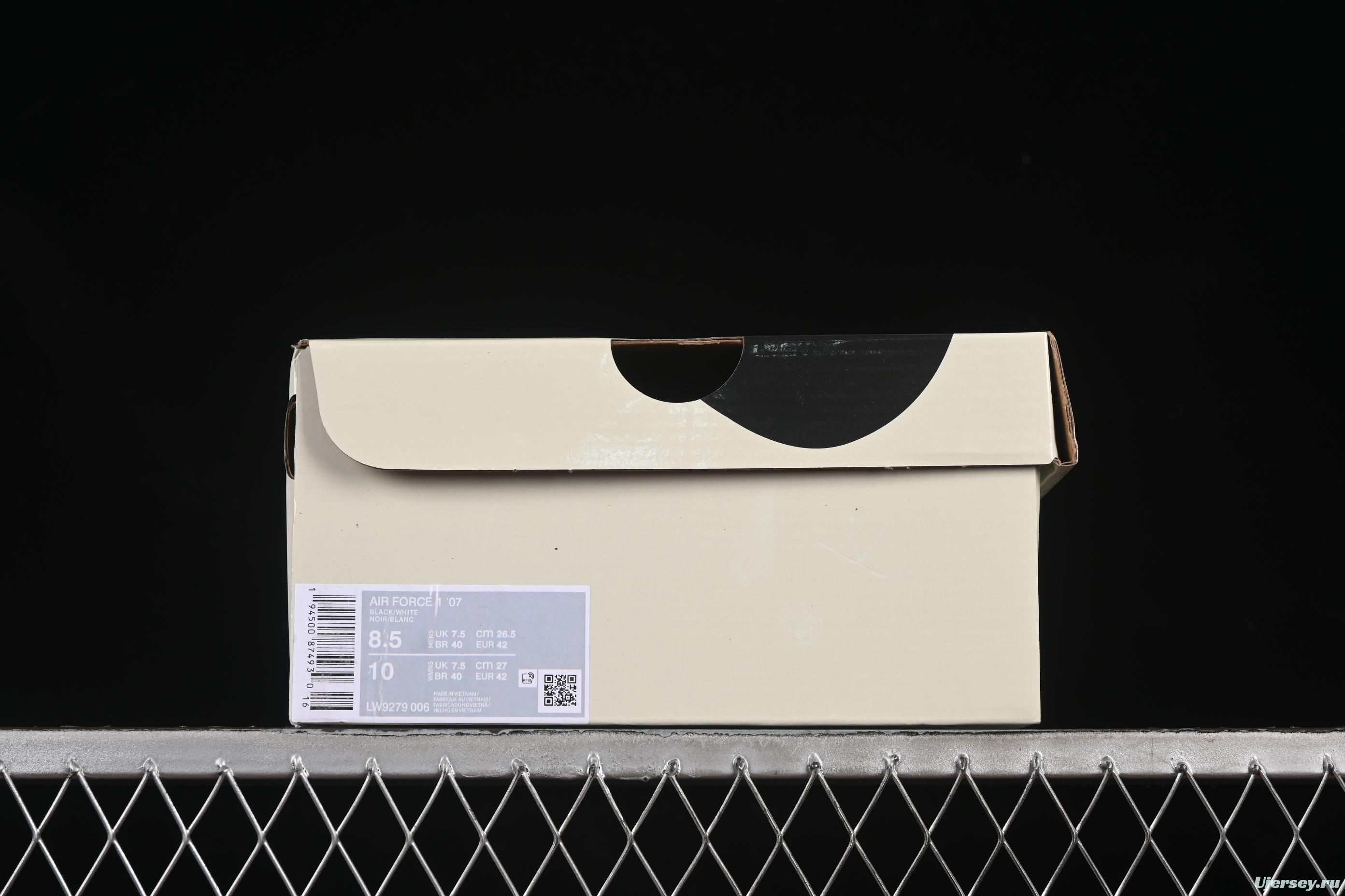 Nike Air Force 1 '07 Low TS Collaboration Grey Brown with Mini Swoosh Casual Sneakers - LW9279-006