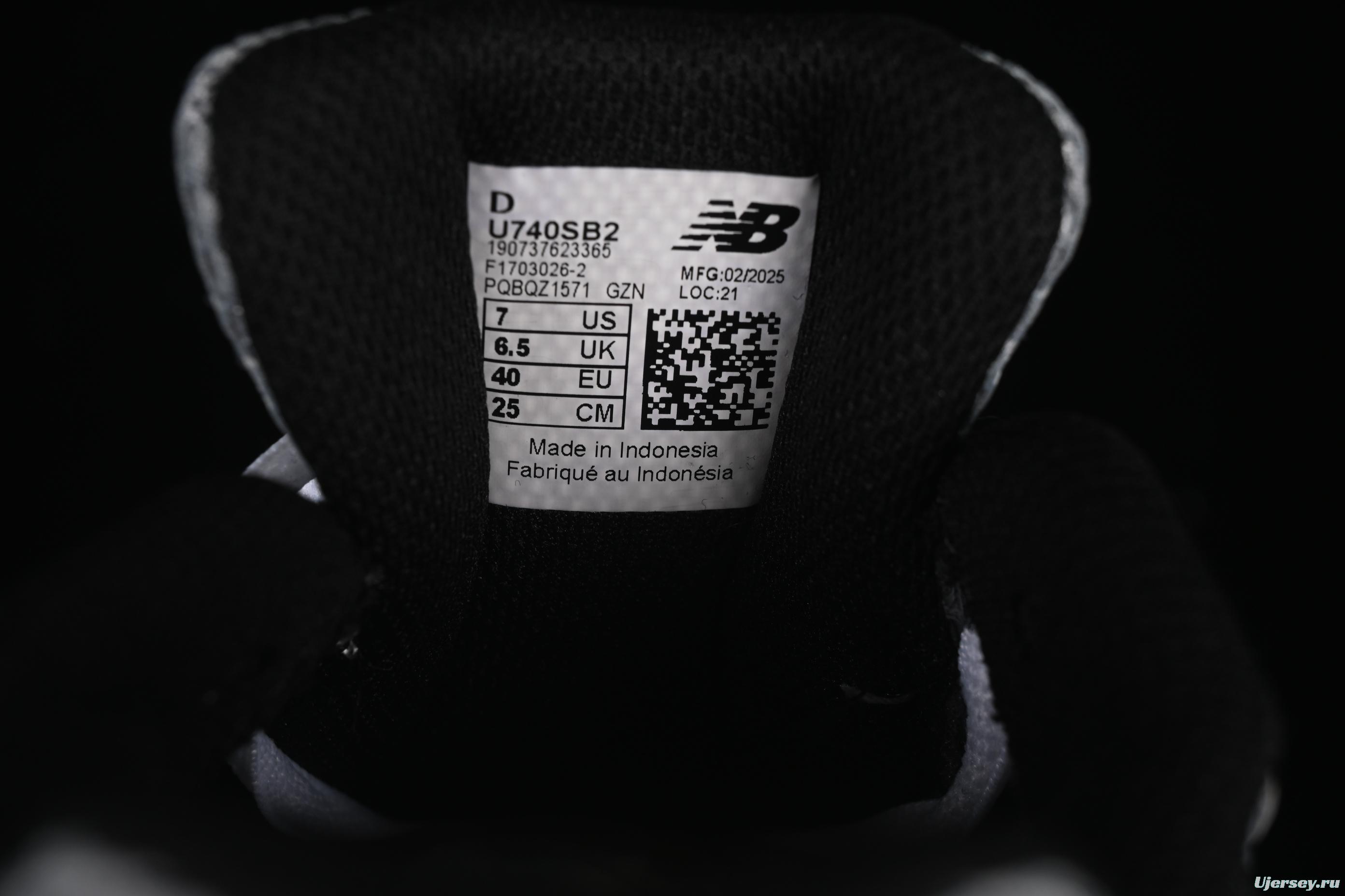 New Balance 740 Series Retro Dad Style Casual Running Shoes - U740SB2