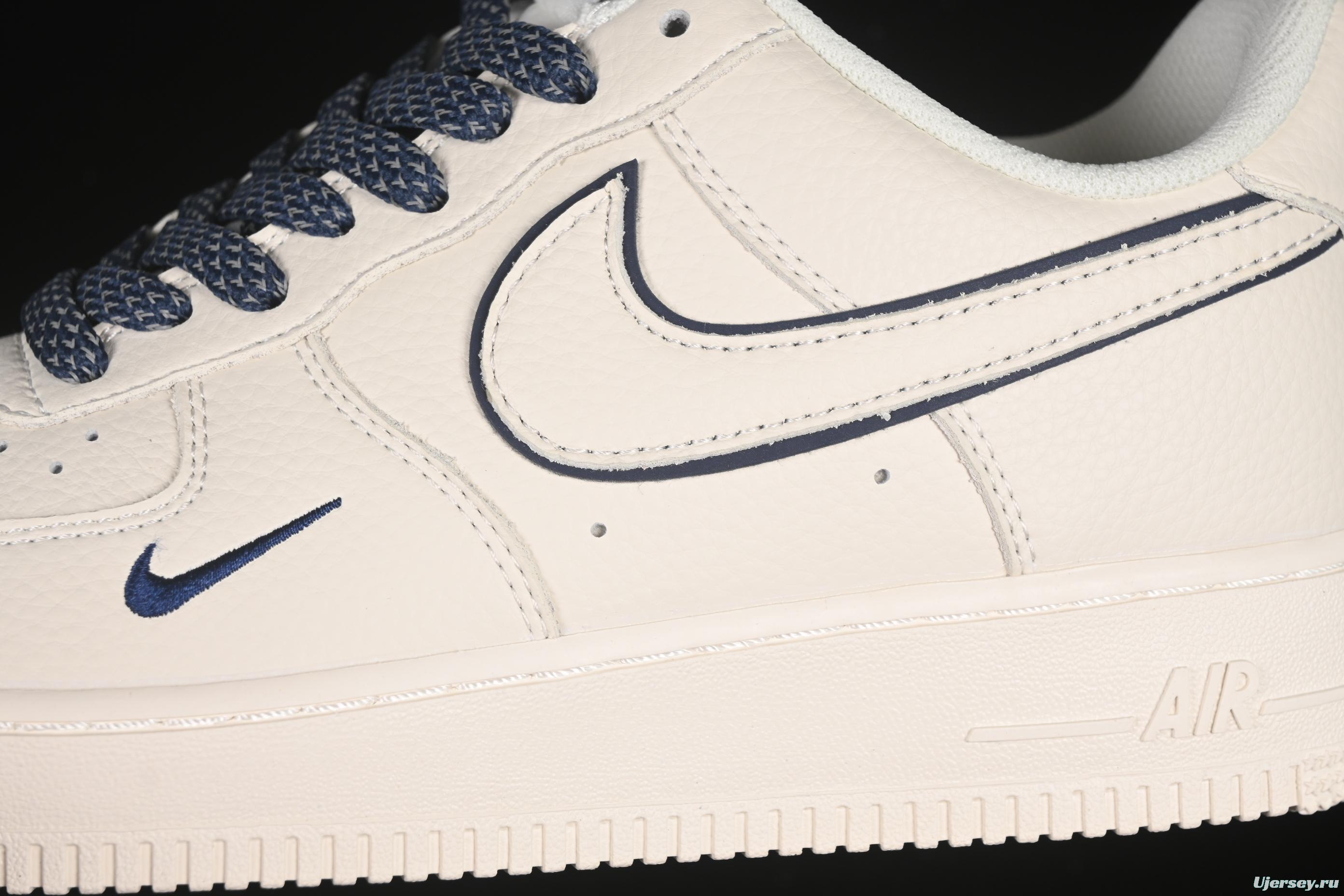 Nike Air Force 1'07 Low Custom ID Official Sync Low-Top Casual Sneakers with 3M Reflective Stars - MJ0319-026