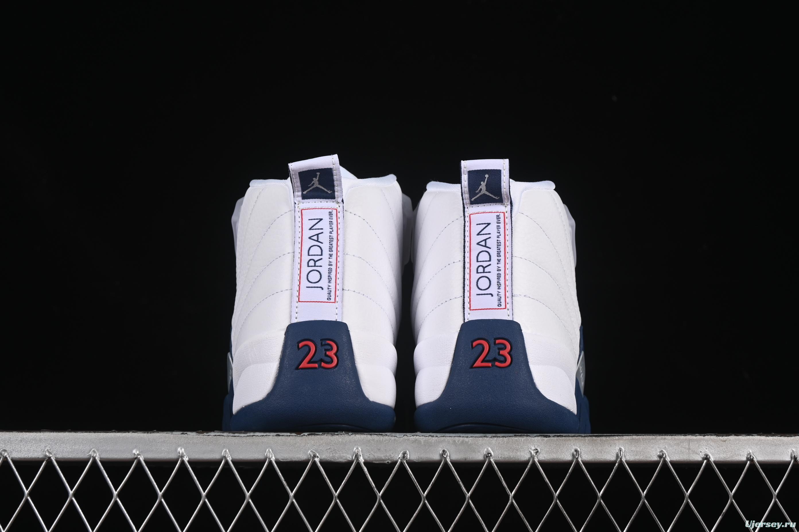 Nike Air Jordan 12 Retro French Blue Basketball Shoes - CT8013-114