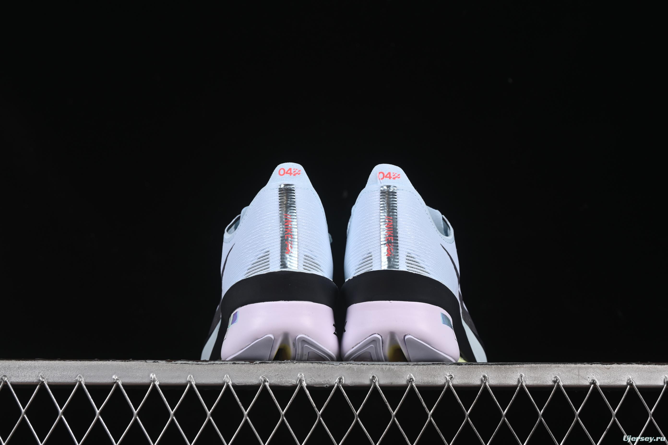 Nike ZoomX Vaporfly NEXT% 4 Marathon Series Road Racing Ultra-Light Cushion Running Shoes - HF6412-400