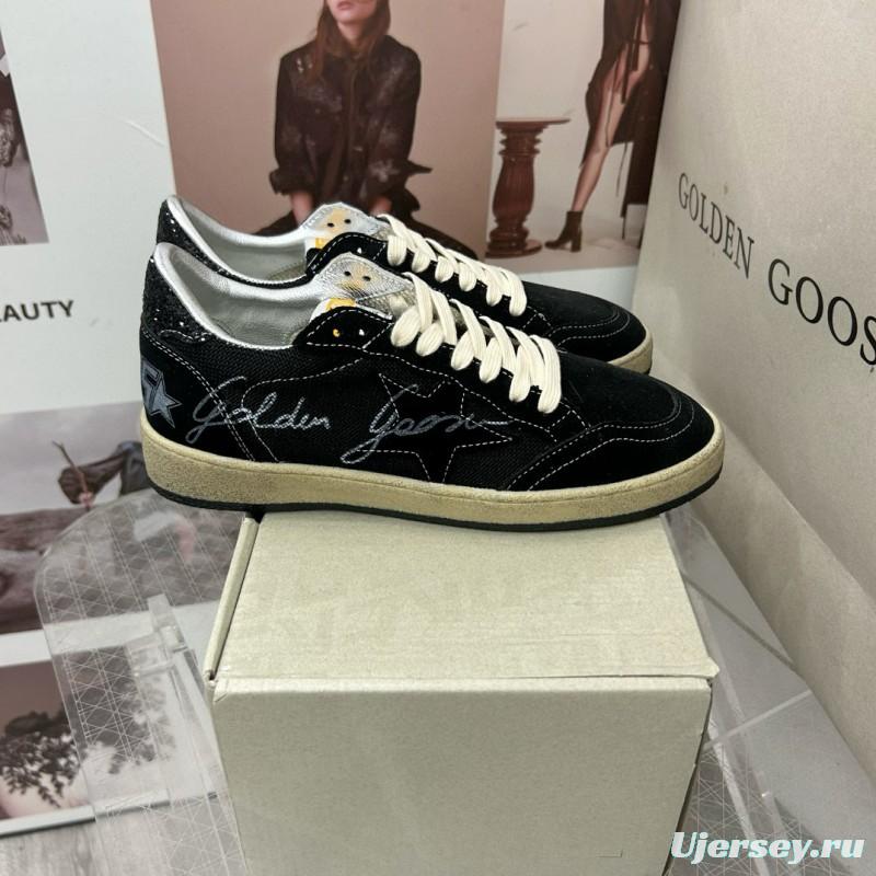 2024 Unisex GGDB Black Suede Sneakers MJ00260