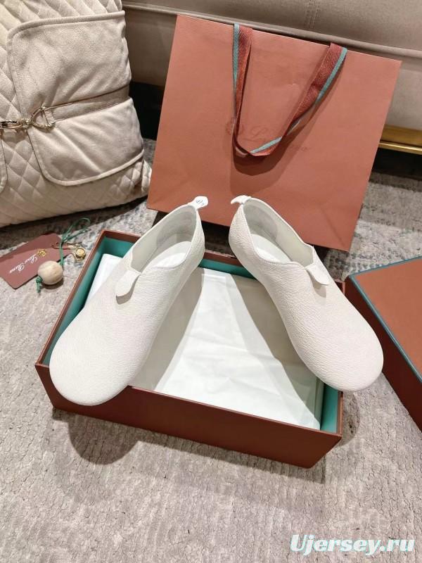 2025 Women LP White Leather Casual Shoes LY00300
