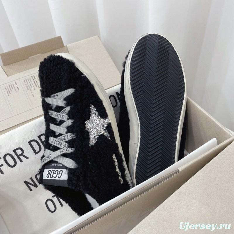 2024 GGDB Black Fur Slippers MJ00280