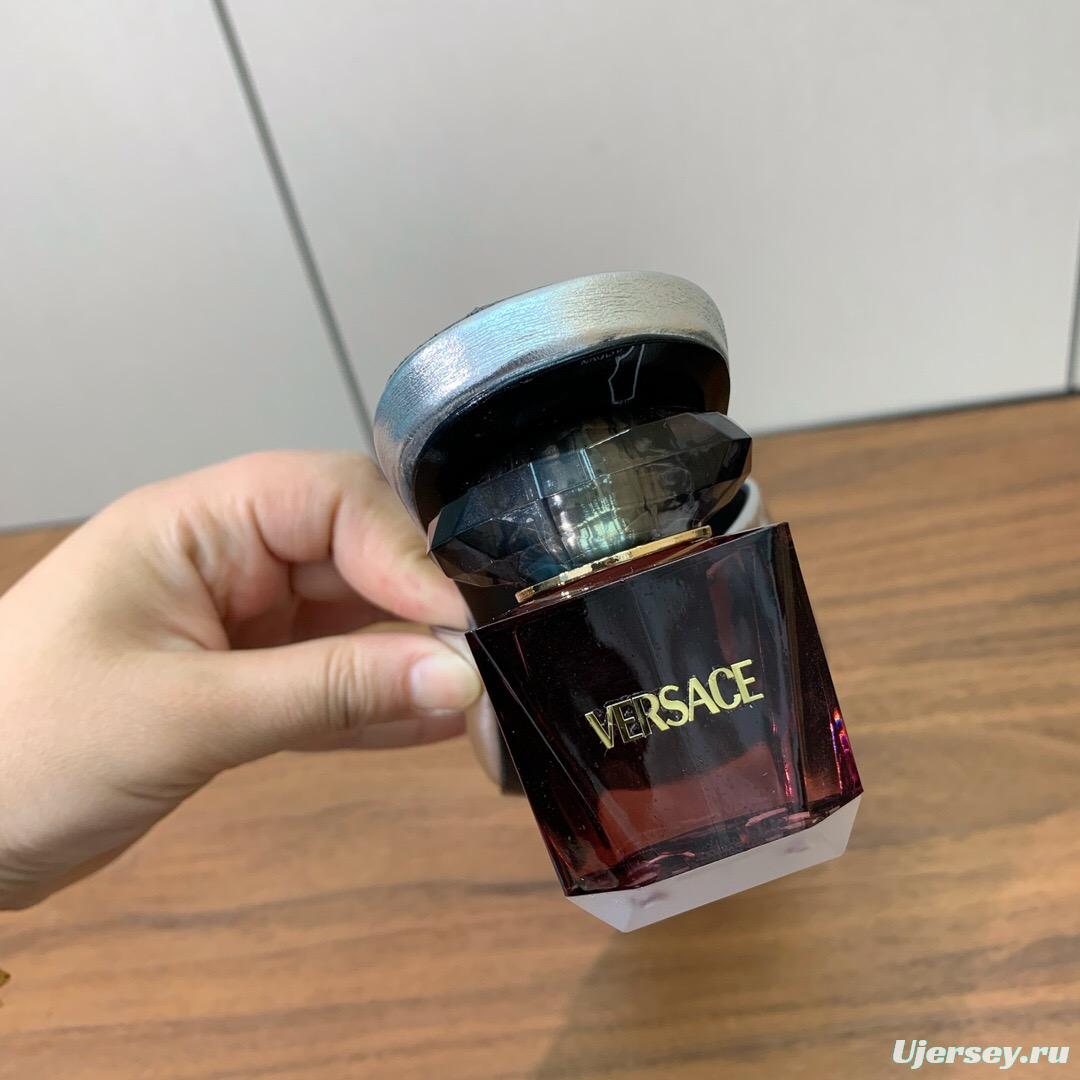 2025 Women VERSACE Silver Leather Slippers