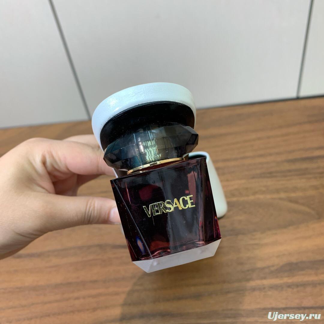 2025 Women VERSACE White Leather Slippers