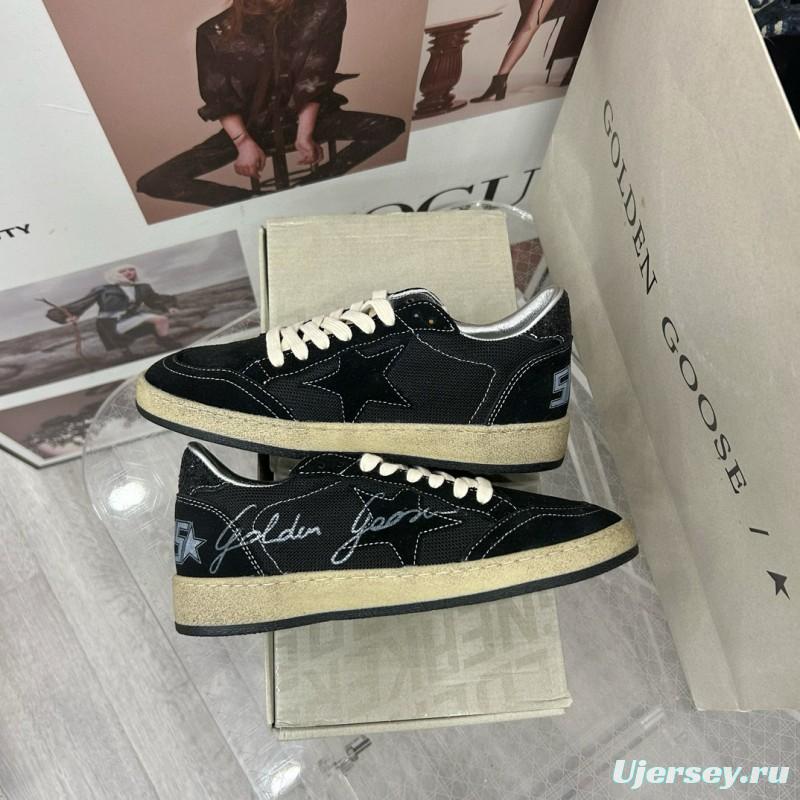 2024 Unisex GGDB Black Suede Sneakers MJ00260