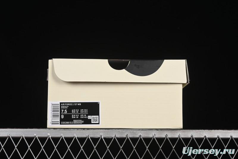 Nike Air Force 1 '07 Low Just Do It Gray Blue Denim Casual Sneakers - CS5288-012