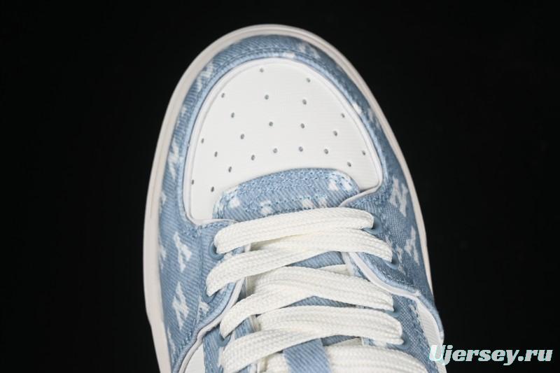 Adidas NY MLB Chunky Liner Embo Monogram New York Yankees Height-Increasing Thick Sole Casual Running Shoes - 3ASXV015N50BLS