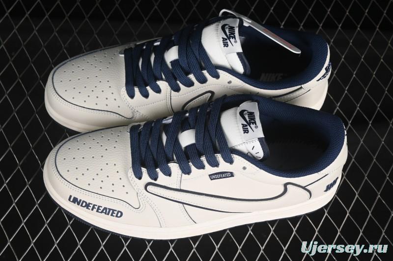 Nike Travis Scott x Fragment Design x Air Jordan 1 Low OG SP AJ1 Casual Sneakers - DF1845-533