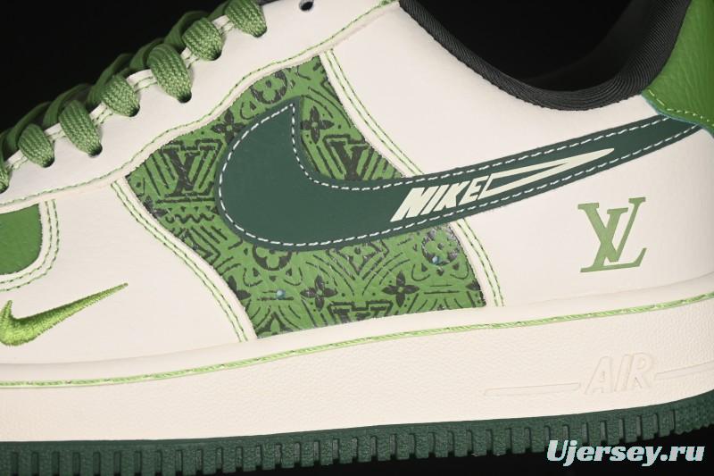 Nike Air Force 1 '07 Low LV Collaboration Turquoise Green Casual Sneakers - KK1988-086