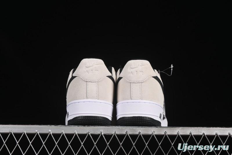 Nike Air Force 1'07 Low Casual Sneakers with Full-Length Air Cushion - IB6388-100