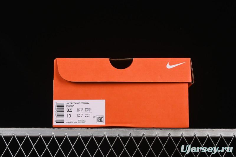 Nike Air Zoom Pegasus Premium Full-Length Air Cushion Running Shoes - HQ2592-100