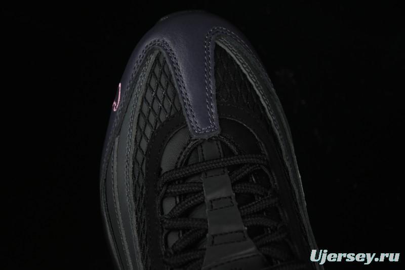 Nike Air Max 95 Retro Cushioned Running Shoes with Air-Sole Unit - FB2709-001