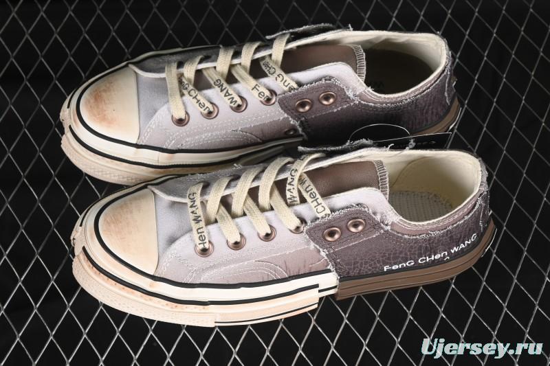 Converse Chuck 70 Low Feng Chen Wang Collaboration Deconstructed Canvas Sneakers - A15741C